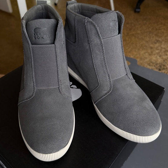 SOREL Women's Out N About Pull On Wedge Boot - Picture 6 of 7